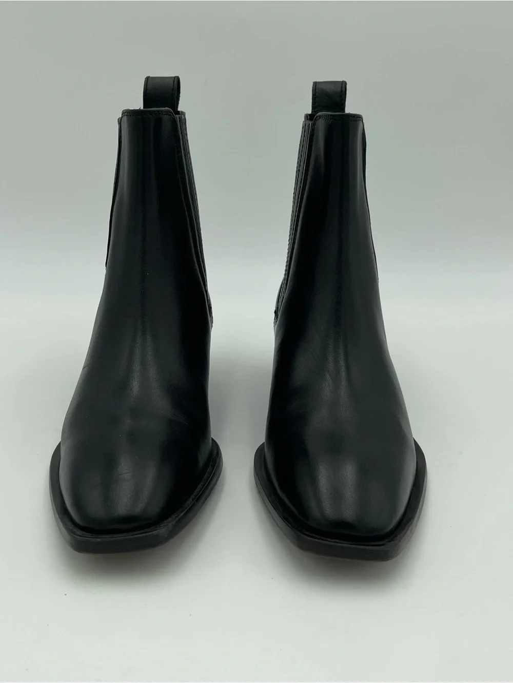 Seychells SZ 6.5 Black Leather Hold Me Down Western Boots-MSRP $179